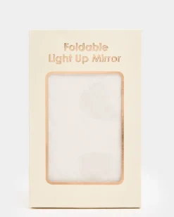 Best Dunnes Stores LED Light Up Folding Travel Mirror