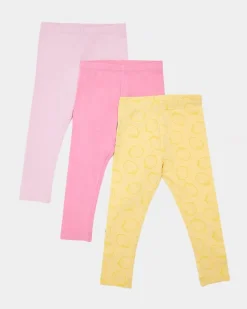 Sale Dunnes Stores Leggings - Pack of 3 (6 Months-5 Years)