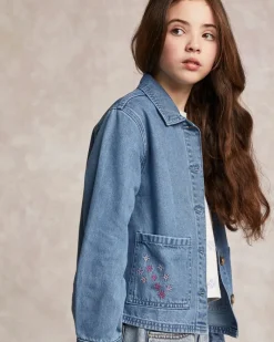 Hot Dunnes Stores Leigh Tucker Willow Denim Jacket (2-12 Years)
