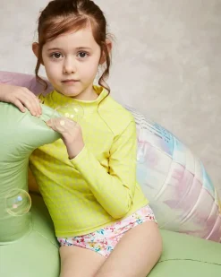 Fashion Dunnes Stores Leigh Tucker Willow Saki Swimsuit Set - 3 Pieces (4-13 Years)