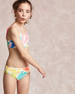 Discount Dunnes Stores Leigh Tucker Willow Sian Swimsuit Set - 3 Pieces (4-14 Years)