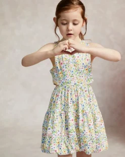 Online Dunnes Stores Leigh Tucker Willow Zola Dress (3-14 Years)