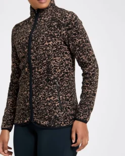 Online Dunnes Stores Leopard Printed Fleece