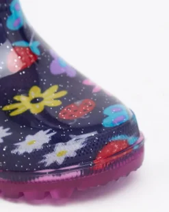 Clearance Dunnes Stores Light Up Wellies (Size 4 Infant-13)