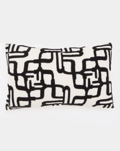 Clearance Dunnes Stores Line Mono Cushion