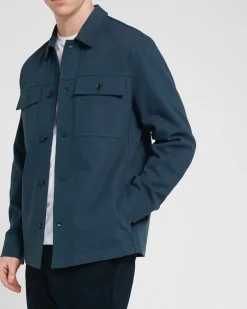Sale Dunnes Stores Linen Blend Overshirt