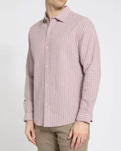 Fashion Dunnes Stores Long Sleeve Cotton Stripe Shirt