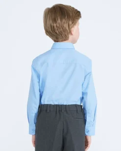 Best Dunnes Stores Long-Sleeved Easy Iron Shirt - Pack Of 3 - (4-16 Years)
