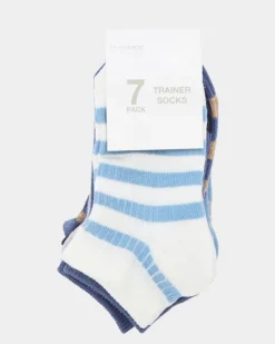 Clearance Dunnes Stores Low Cut Trainer Socks - Pack Of 7