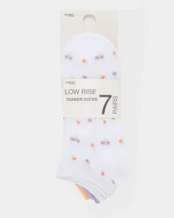 Fashion Dunnes Stores Low Rise Invisible Trainer Socks - Pack Of 7