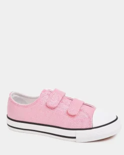 Outlet Dunnes Stores Low Top Toecap Canvas Shoes (Size 8-5)