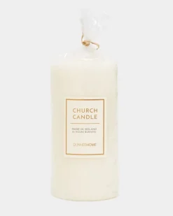 New Dunnes Stores Medium Church Pillar Candle