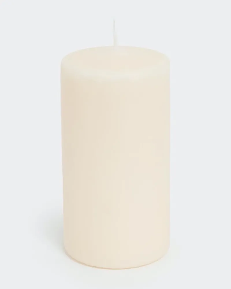 New Dunnes Stores Medium Church Pillar Candle
