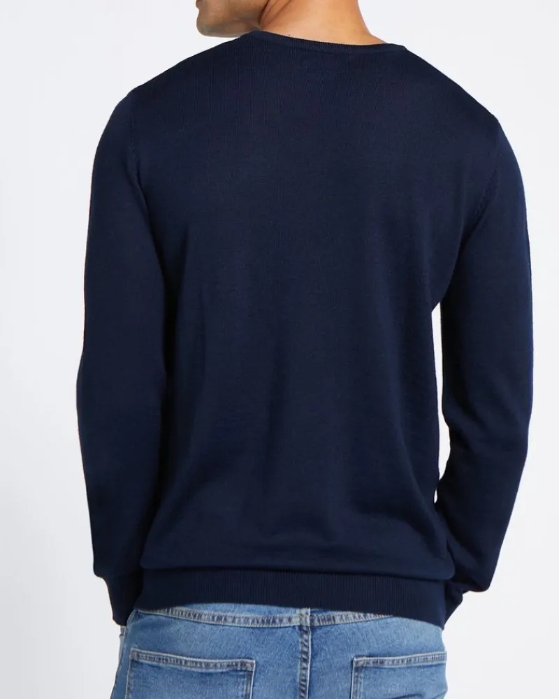 Hot Dunnes Stores Merino Blend Crew Neck Jumper