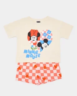 Sale Dunnes Stores Minnie Mouse Short Pyjama Set (5-14 Years)