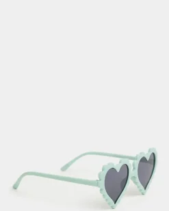 Online Dunnes Stores Mint Heart Sunnies