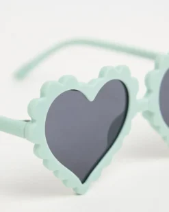 Online Dunnes Stores Mint Heart Sunnies
