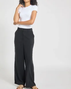 New Dunnes Stores Modal High Waisted Wide Leg Trousers
