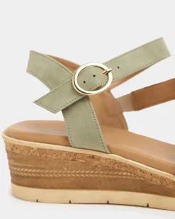 Online Dunnes Stores Multi Strap Wedge Sandal