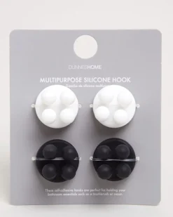 New Dunnes Stores Multipurpose Silicone Hook - Pack Of 4
