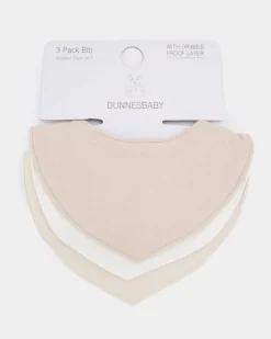 Online Dunnes Stores Muslin Bib - Pack Of 3