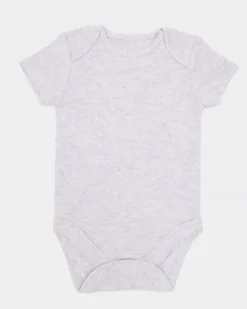 Fashion Dunnes Stores Neutral Cotton Bodysuits - Pack Of 5 (Newborn-12 Months)