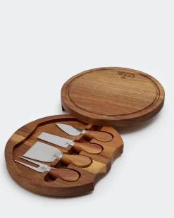 Discount Dunnes Stores Neven Maguire Round Cheese Board Knife Set