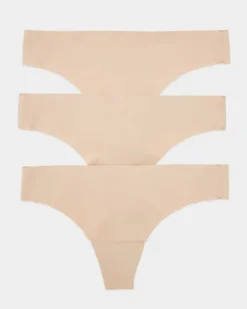 Online Dunnes Stores No VPL Thong - Pack Of 3