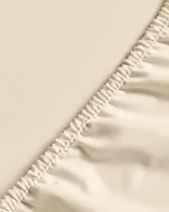 Discount Dunnes Stores Non Iron Percale Fitted Sheet 180 Thread Count - Super King