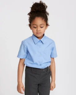 Sale Dunnes Stores Non-Iron Short-Sleeved Blouses - Pack Of 3