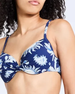 Fashion Dunnes Stores Padded Twist Bikini Top