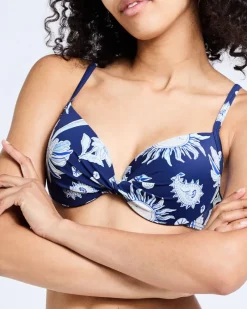Fashion Dunnes Stores Padded Twist Bikini Top