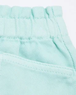 Clearance Dunnes Stores Paperbag Waist Denim Shorts