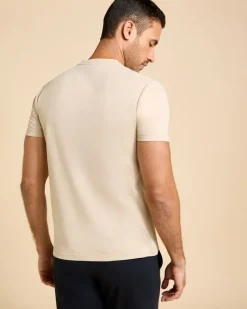 New Dunnes Stores Paul Costelloe Living Camel Crew Neck T-Shirt