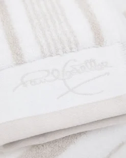 New Dunnes Stores Paul Costelloe Living Faro Stripe Bath Towel