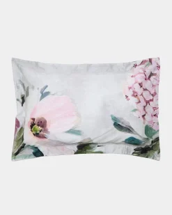 New Dunnes Stores Paul Costelloe Living Grey Floral Oxford Pillowcase