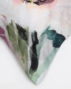 New Dunnes Stores Paul Costelloe Living Grey Floral Oxford Pillowcase