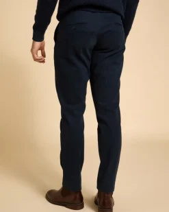 Hot Dunnes Stores Paul Costelloe Living Men Navy Italian Fabric Trousers