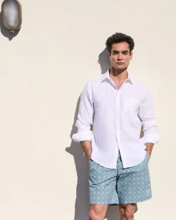 Hot Dunnes Stores Paul Costelloe Living Men Printed Swim Shorts