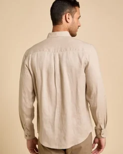 Hot Dunnes Stores Paul Costelloe Living Men Linen Shirt With Chest Pockets