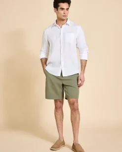 Best Dunnes Stores Paul Costelloe Living Men Long Sleeve Linen Solid Shirt