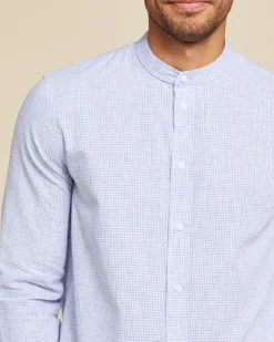 Hot Dunnes Stores Paul Costelloe Living Men Grandad Collar Shirt
