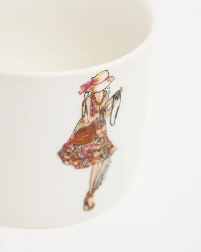 Online Dunnes Stores Paul Costelloe Living Round Lady Teacup And Saucer