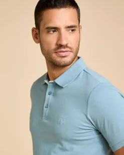 Sale Dunnes Stores Paul Costelloe Living Stretch Pique Polo Shirt