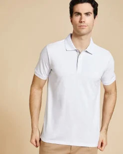 Fashion Dunnes Stores Paul Costelloe Living Stretch Pique Polo Shirt