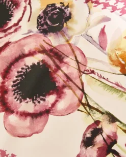 Outlet Dunnes Stores Paul Costelloe Living Studio Floral Dogtooth Silk Scarf