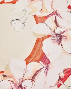 Clearance Dunnes Stores Paul Costelloe Living Studio Circle Floral Silk Scarf