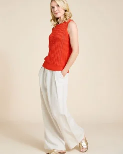 Fashion Dunnes Stores Paul Costelloe Living Studio Red Polly Vest