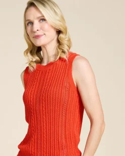 Fashion Dunnes Stores Paul Costelloe Living Studio Red Polly Vest
