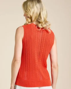 Fashion Dunnes Stores Paul Costelloe Living Studio Red Polly Vest